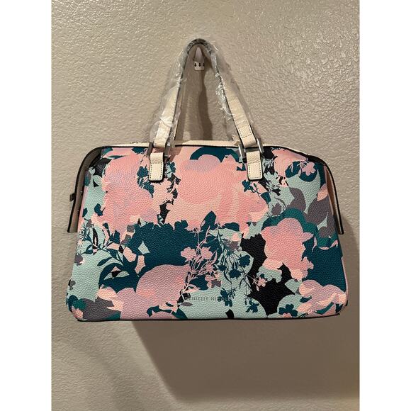 NWT Danielle Nicole Floral Satchel Bag - Picture 6 of 7